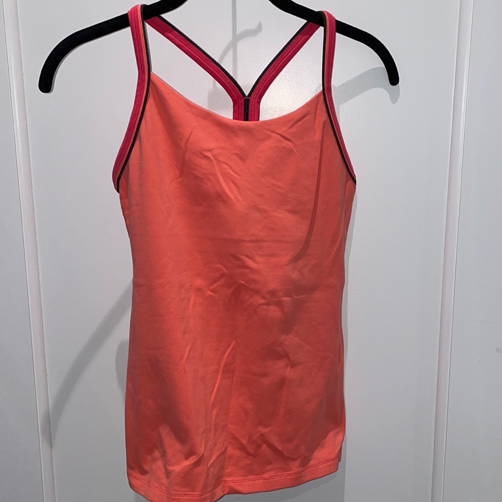Lulu lemon coral tank top